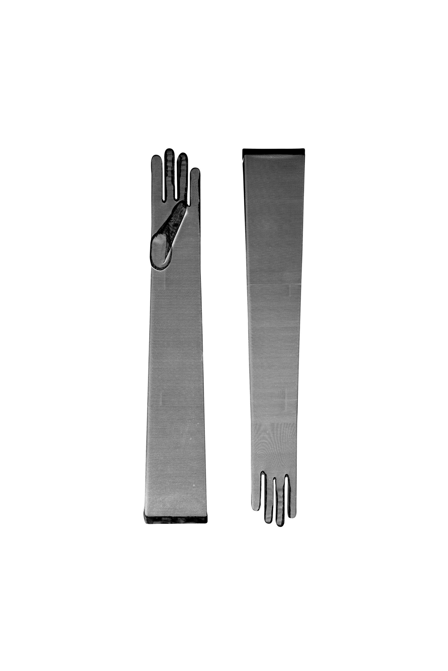 CORNELIA JAMES // ARABELLA TULLE OPERA GLOVE IN BLACK