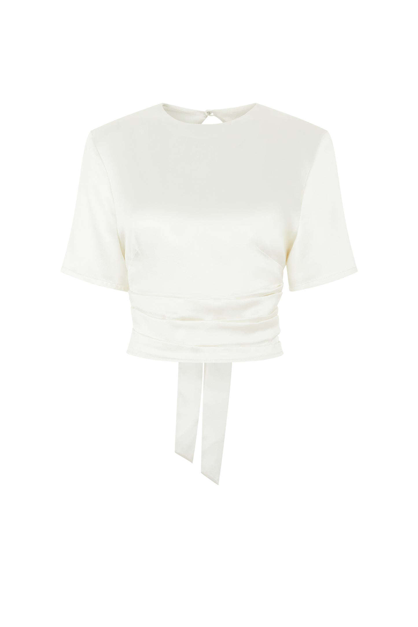 STYLE 045 // SILK SLEEVED TOP