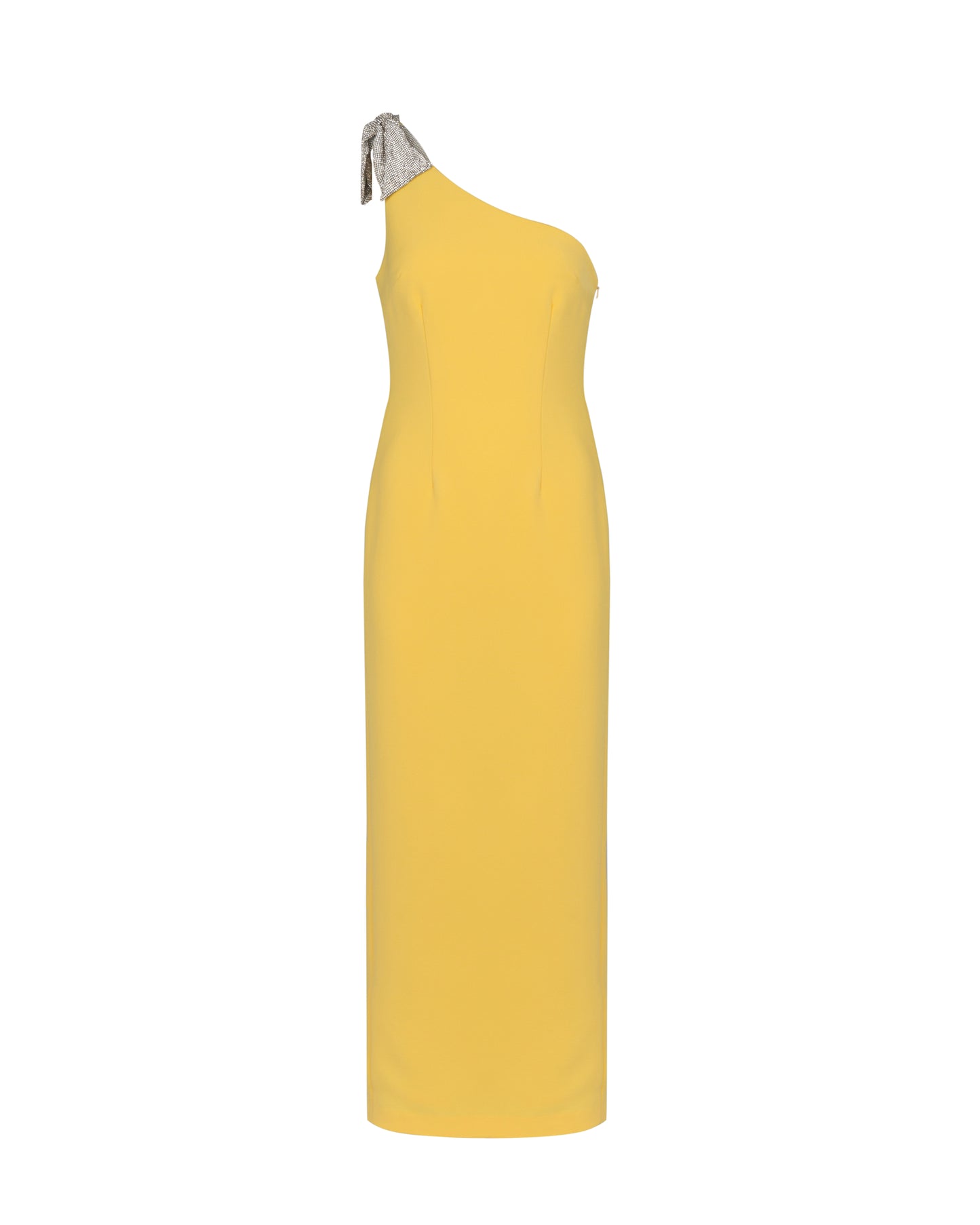 THE TAKE A BOW DRESS IN LEMON