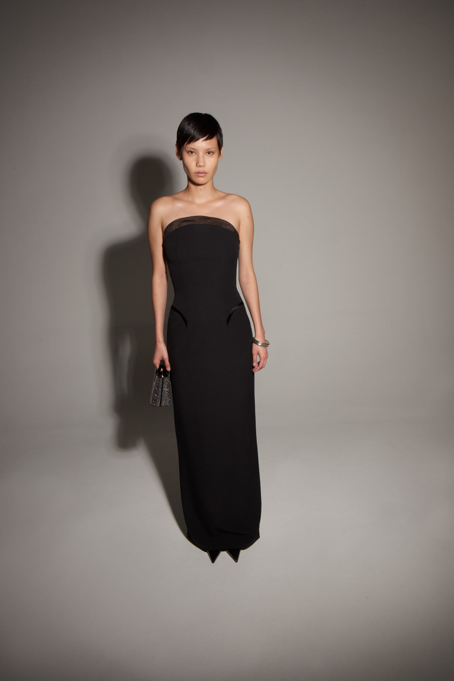 THE MOON CRESCENT COLUMN GOWN