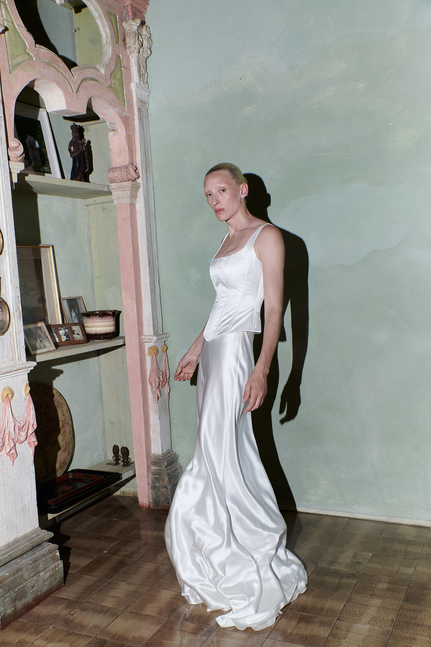 STYLE 141 // SQUARE NECK CORSET WITH STRAPS