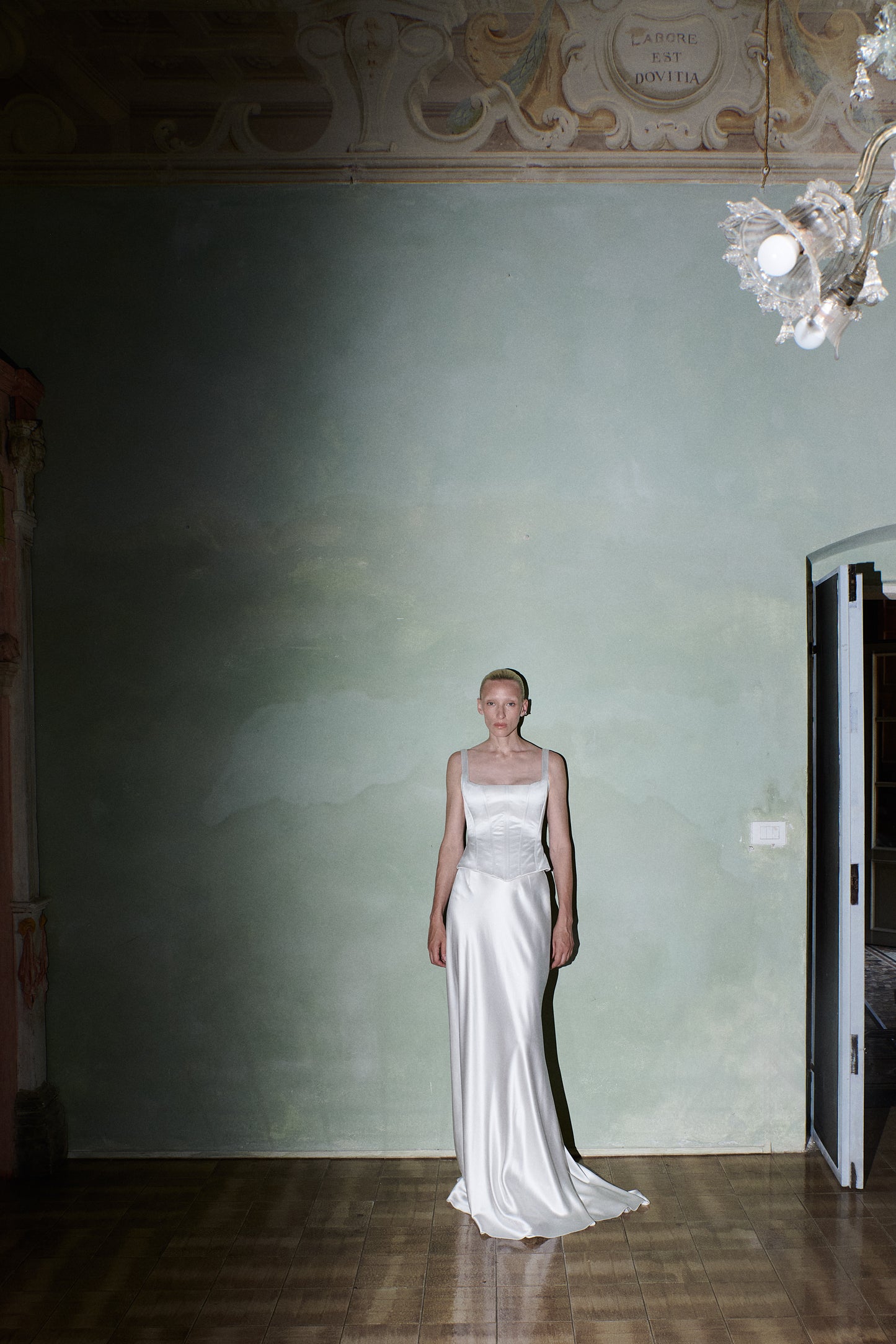 STYLE 141 // SQUARE NECK CORSET WITH STRAPS