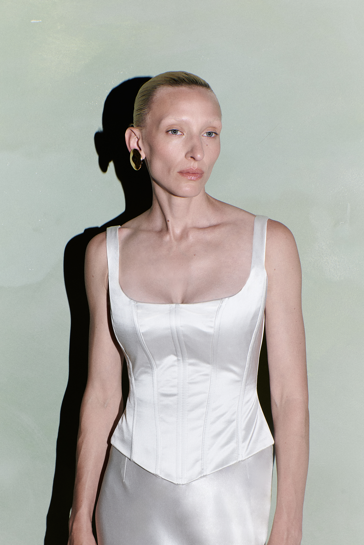 STYLE 141 // SQUARE NECK CORSET WITH STRAPS