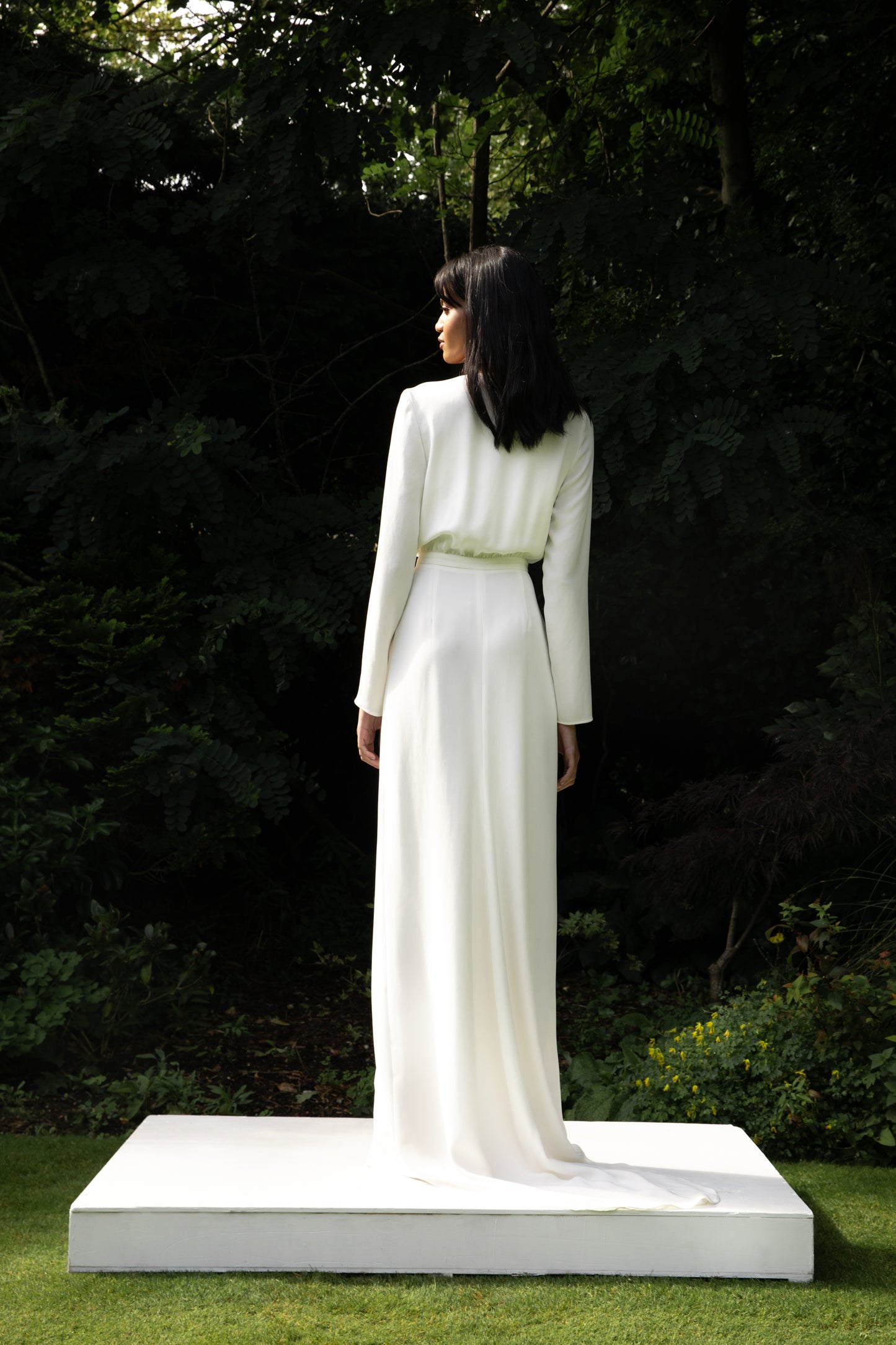 STYLE 021 // SILK WRAP DRESS