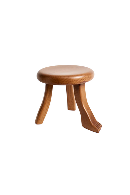 PROJECT 213A // WOODEN FOOT STOOL