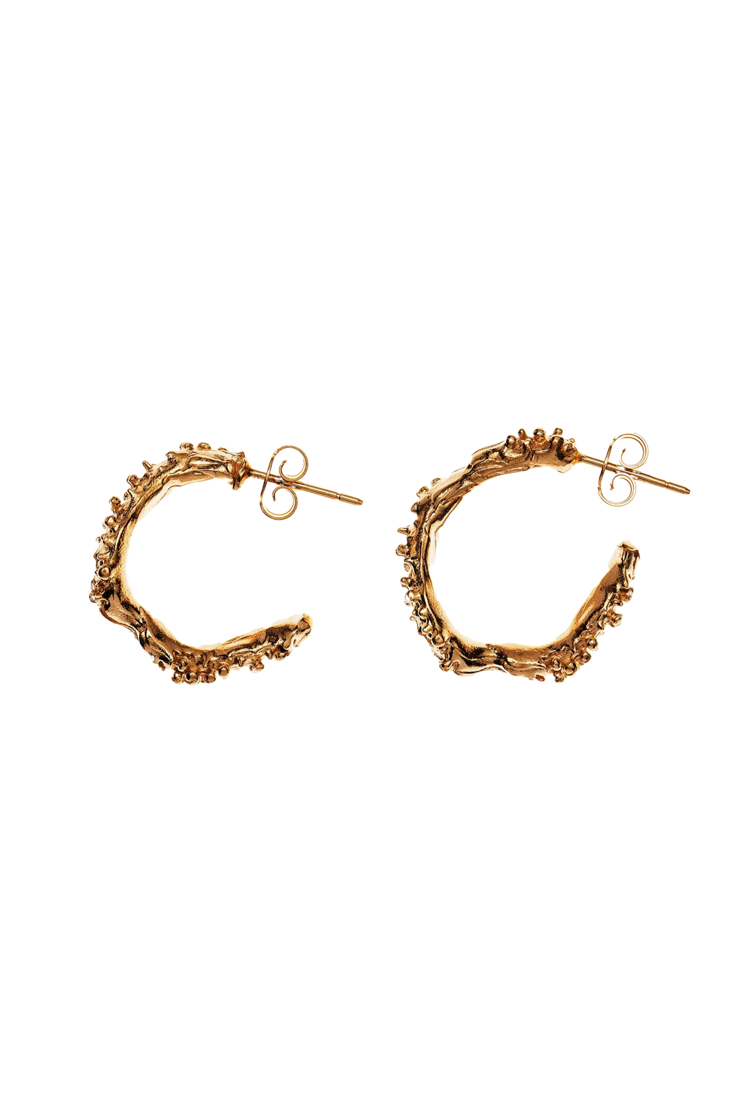 ALIGHIERI // THE LUNAR ROCK HOOP EARRINGS