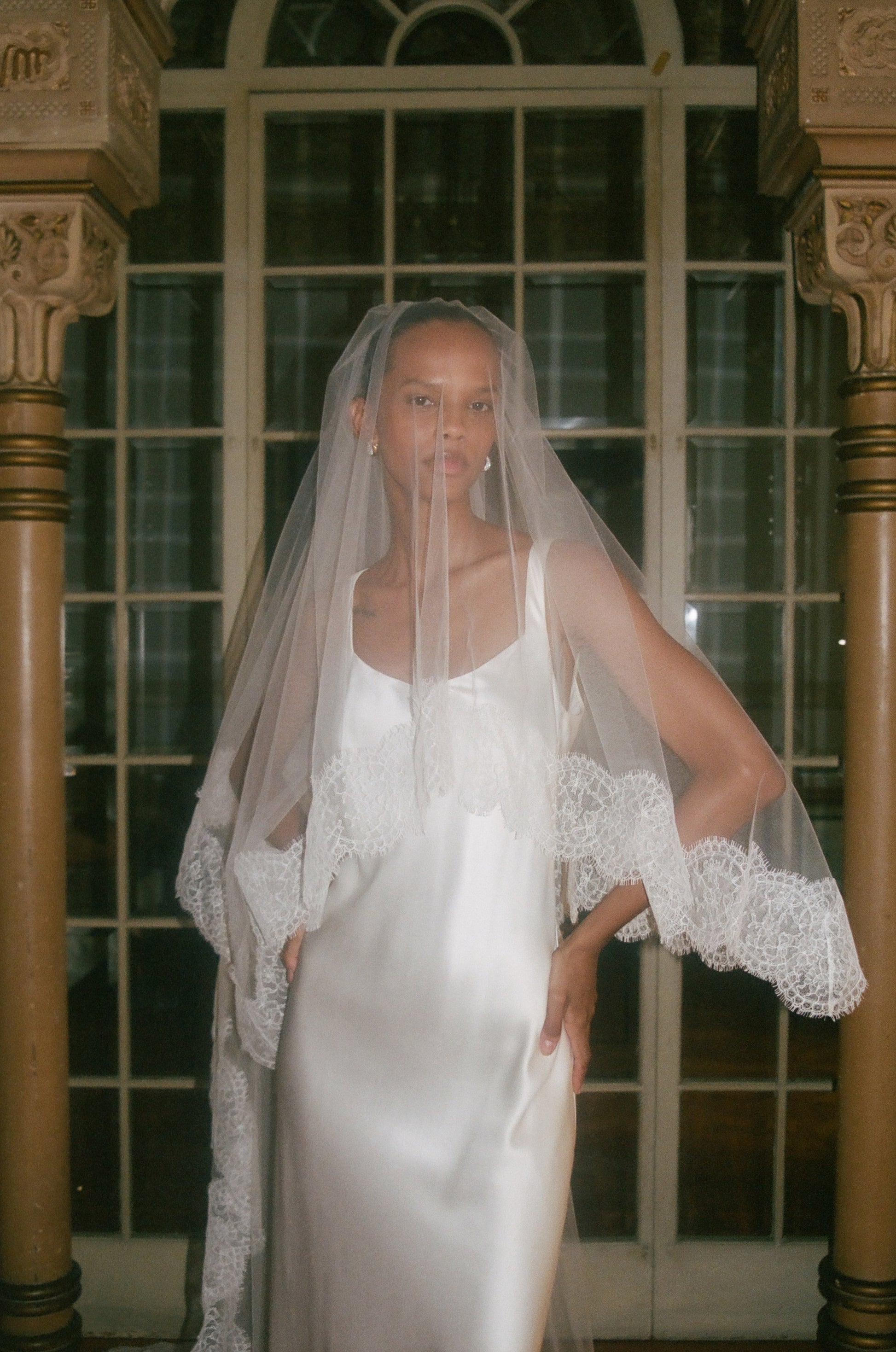 STYLE 099 // LACE TRIM VEIL THE OWN STUDIO STYLE 099 // LACE TRIM VEIL THE OWN STUDIO