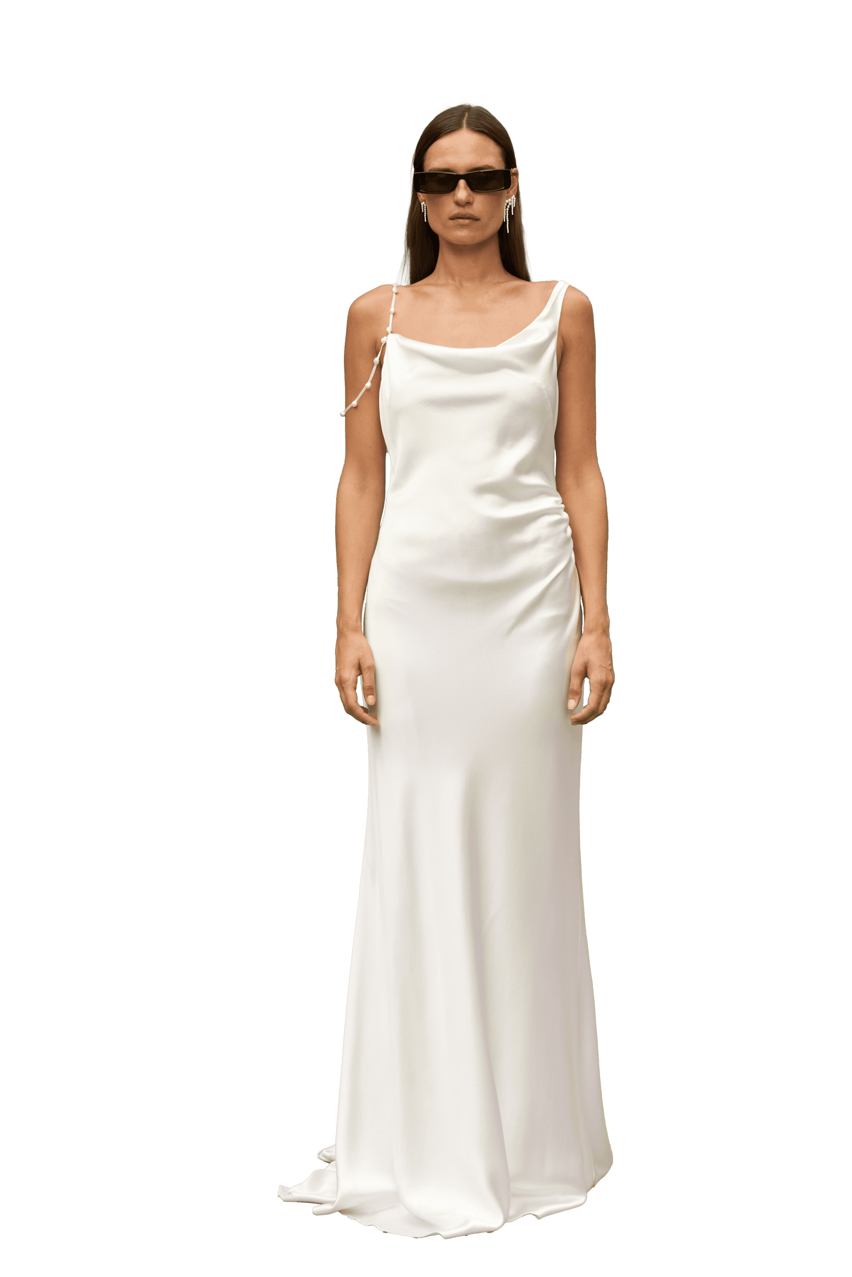 Asymmetric Cowl Shirt main image 0