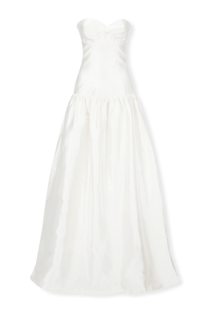STYLE 054 // STRAPLESS SILK MIKADO DROP WAIST DRESS THE OWN STUDIO STYLE 054 // STRAPLESS SILK MIKADO DROP WAIST DRESS THE OWN STUDIO