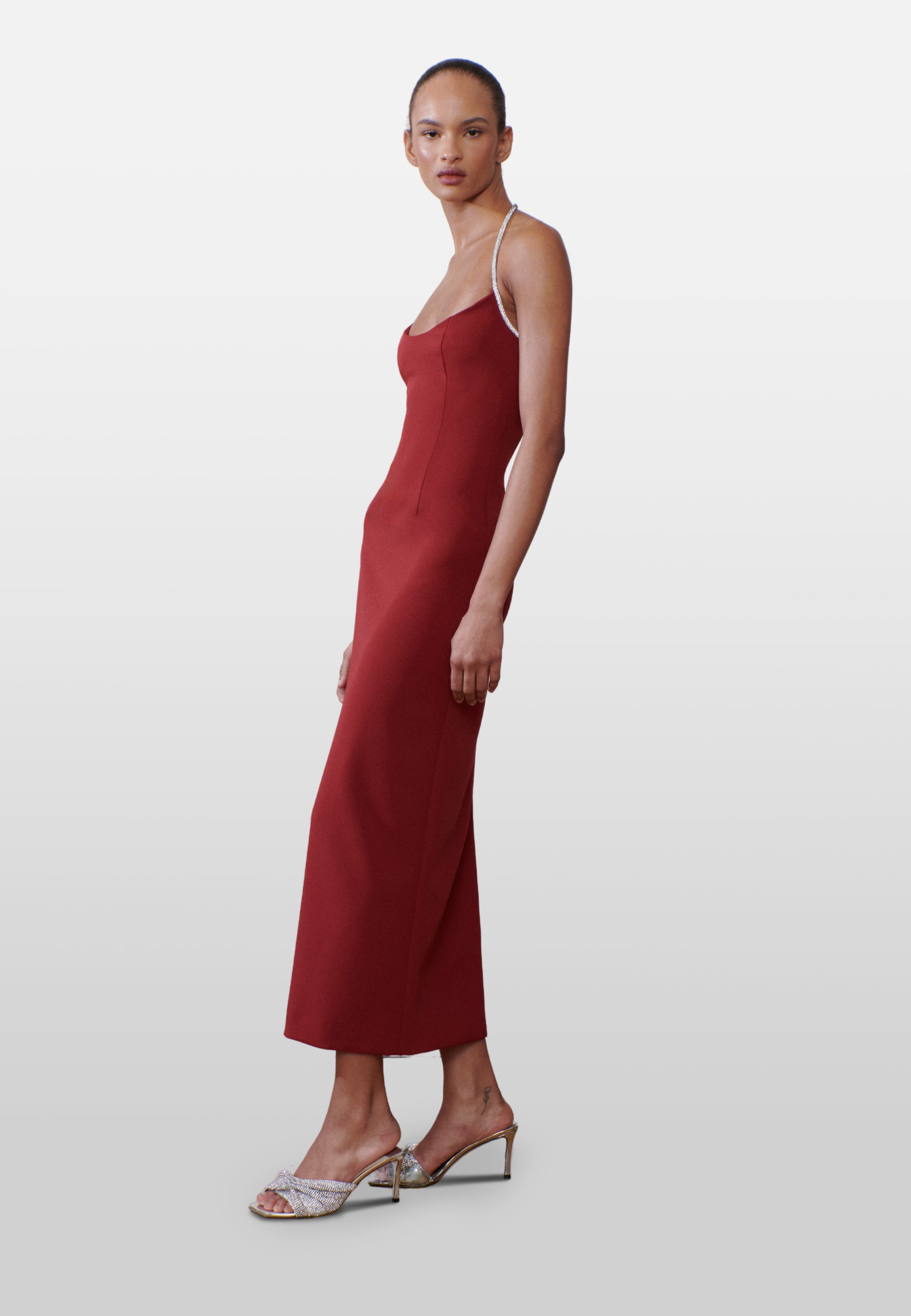 curved lines dress Curve Geo Lines Shirt Midi Dress