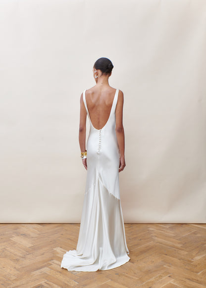 wedding dress with slip STYLE 008 // WIDE STRAP SLIP – THE OWN STUDIO