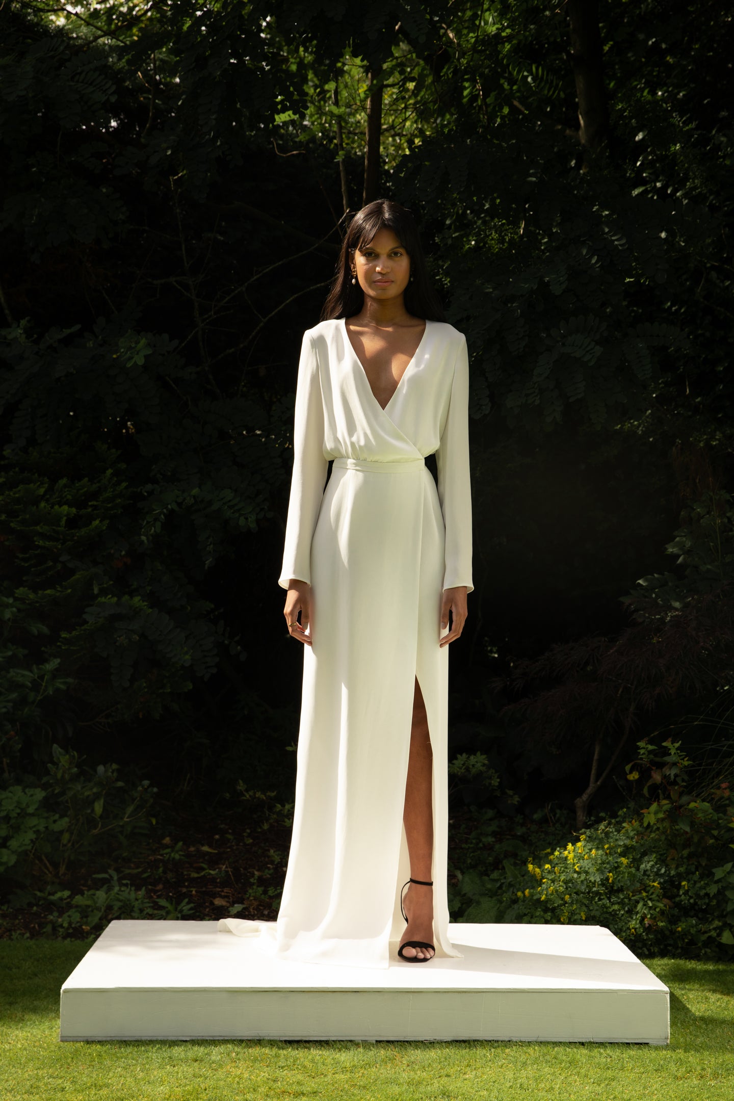 STYLE 021 // SILK WRAP DRESS – THE OWN STUDIO