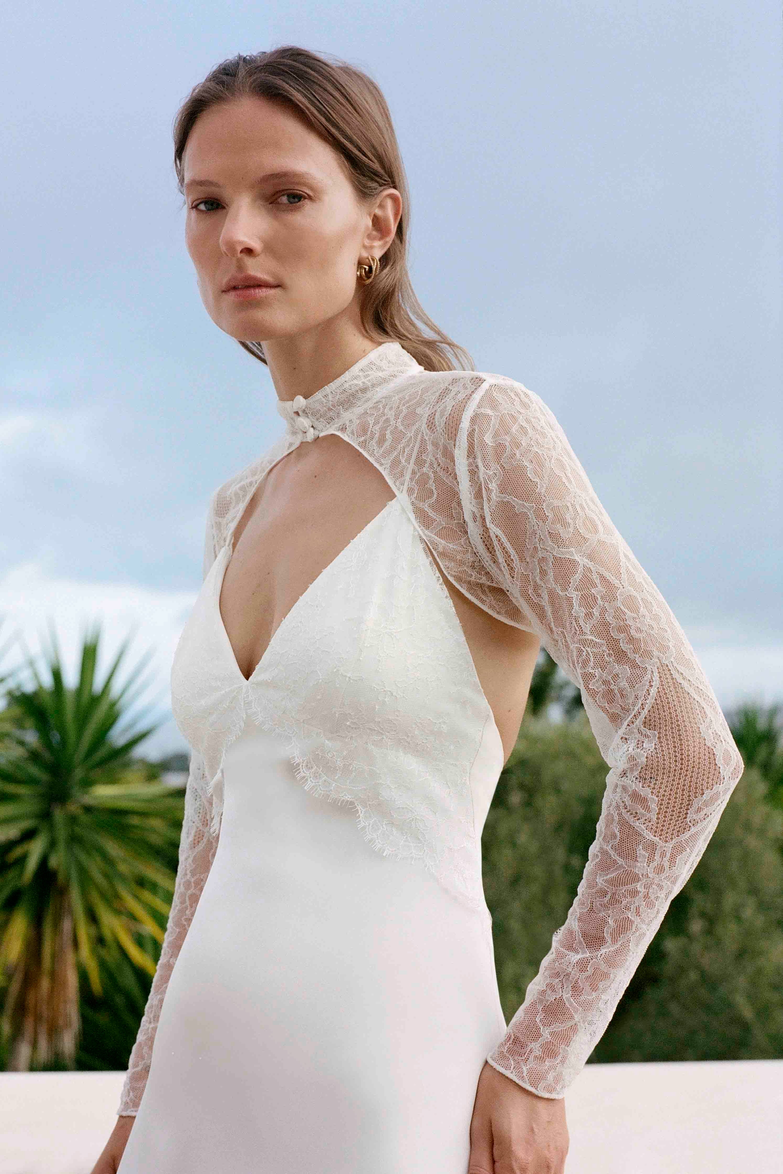 Load image into Gallery viewer, STYLE 055 // STRETCH LACE OVERLAY